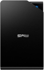 Внешний жесткий диск (HDD) Silicon Power 1Tb Stream S03 SP010TBPHDS03S3K Black — фото 1 / 3