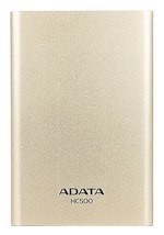 Внешний жесткий диск (HDD) A-Data 1Tb Choice AHC500-1TU3-CGD USB 3.0 Gold — фото 1 / 3