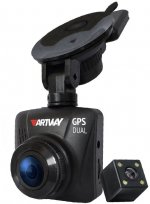 Видеорегистратор автомобильный ARTWAY AV-398 GPS Dual Compact — фото 1 / 3