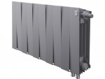 Радиатор отопления Royal Thermo PianoForte 300 VDR Silver Satin 10 секций — фото 1 / 4